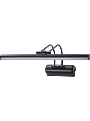 Braventa Collection Ayna Üstü LED Banyo Aplik Duvar Ayna Resim Tablo 6W Gün Işığı LED Banyo Apliği Flüt (Siyah)