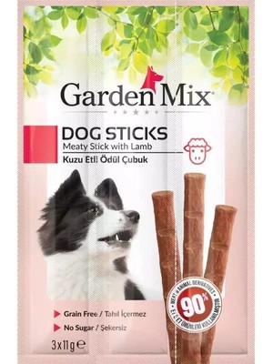 Braventa Collection Gardenmix Kuzu Etli Köpek Stick Ödül 3lü, 580-202