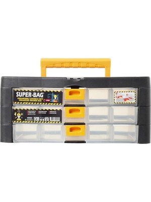 Braventa Collection Super-Bag 3 Lü Organizer Çekmece