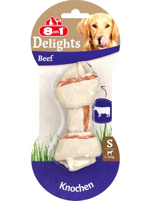Braventa Collection 8in1 Delights Beef S Boy Sığır Etli Kemik, 35 gr Köpek Ödülü
