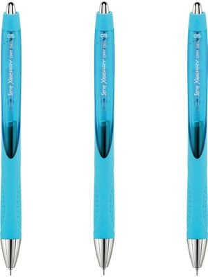 Braventa Collection Xberry Jel Kalem 05MM Igne Uc Turkuaz 11 3lu Set