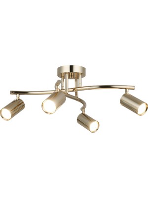 Braventa Collection Lucea Lıpale 4 Lu Altın Plafonyer 4XGU10