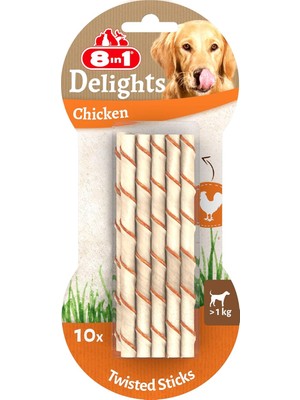 Braventa Collection 8in1 Delights Twisted Sticks 55 Gram