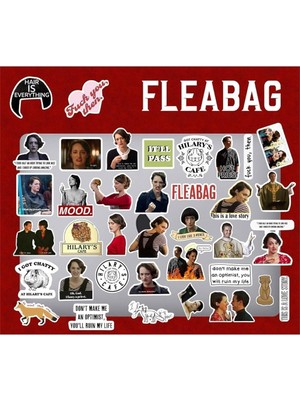 Braventa Collection Ms Fleabag Laptop Notebook Telefon Kılıfı Sticker Paketi