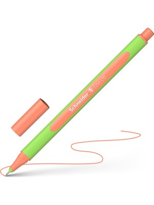 Braventa Collection Schreibgeräte Line-Up Ince Uçlu Keçeli Kalem, 0,4 Mm, Kayısı Rengi