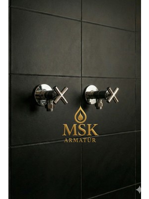 Koç Baş Dekoratif Taharet Musluk Ara Musluk 2 Adet