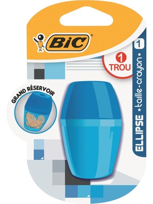 Braventa Collection Tek Gözlü Kalemtıraş, Orta Boy Kalemler Için Ideal, Kolay Boşaltılabilir Talaş Saklama Haznesi, Deli