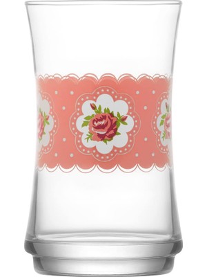 Braventa Collection Mona Pembe 3'lü Meşrubat Bardağı