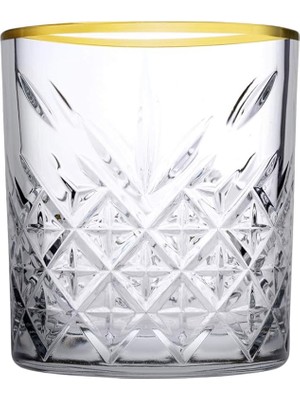 Braventa Collection Paşabahçe Golden Touch Golden Touch Vıskı 345 cc D 4'lü Hediyelik Kutu