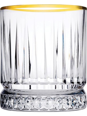 Braventa Collection Paşabahçe Golden Touch Elysia Viski Bardağı, 4'lü 355 cc