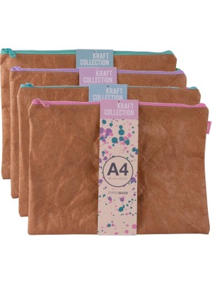 Braventa Collection Aplı Çanta Apli A4 Kraft