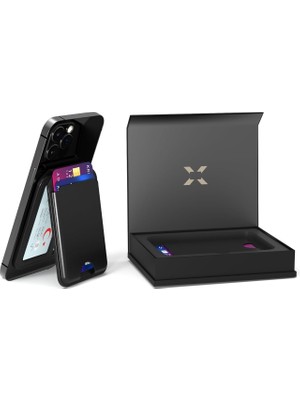 Braventa Collection Akıllı Cüzdan Takip Edilebilir Manyetik Kartlık Ekstra Güçlü Mıktanıs ile Tam Kenetlenme ve Sağlam T