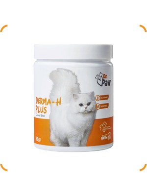 Braventa Collection Dr. Paw Derma H Plus Kediler Için Glütensiz ve Şekersiz Deri ve Tüy Sağlığı Destekleyici Çiğnenebili