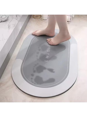 Braventa Collection Fethiye Toptan Sihirli Paspas Su Emici Kaymaz Tabanlı Abdest,duş ve Lavabo Paspası ,tezgah Önü Paspa