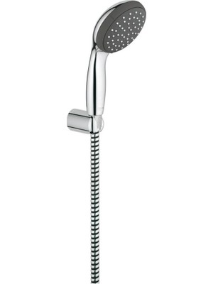 Braventa Collection Grohe Vitalio Start 110 El Duşu Seti, 110MM Yuvarlak 1 Akışlı (Yağmur) El Duşu, Duş Başlığı Tutucu,