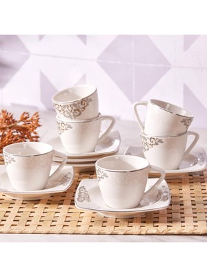 Braventa Collection Nazende 6 Kişilik Kahve Fincanı