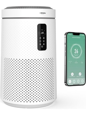 Braventa Collection Xenon Smart Akıllı Hava Temizleyici Wi-Fi Mobil Uygulama Ambiyans Aydınlatma Aromaterapi Özellikli C