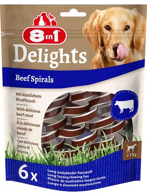 Braventa Collection 8in1 Smart Delights Biftekli Burgulu Köpek Ödülü 85GR