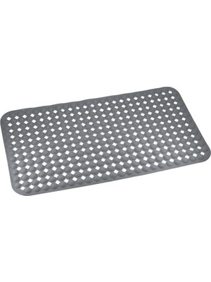 Braventa Collection Premium Serisi Banyo - Küvet Içi Kaydırmaz Vantuzlu Yuvarlak Desenli Diktördgen Paspas 66,5 x 36,5 C