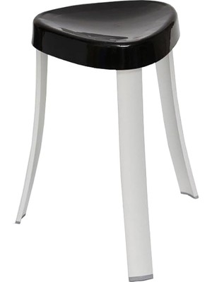 Braventa Collection Banyo Taburesi Alu. Siyah M-KV16-06