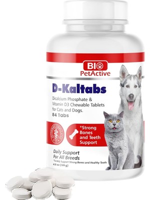 Braventa Collection Bio Petactive Biopetactive D-Kaltabs 84 Tablet