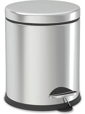 Braventa Collection Krom 5 Lt Micro Pedallı Çöp Kovası
