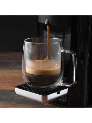 Braventa Collection Arvale Çift Cidarlı Borosilikat Bardak | Isı Yalıtımlı Kahve Çay Bardağı (2, Helsinki 250 Ml)