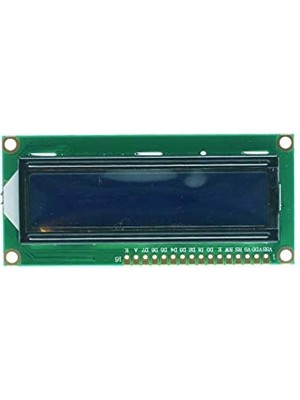 Braventa Collection 2X16 LCD Ekran - Mavi Üzerine Beyaz