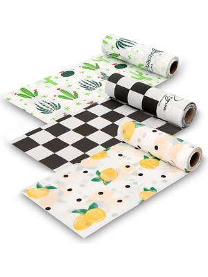 Braventa Collection Masa ve Aktivite Sıvı Geçirmez 3 Rulo (Rulo Içi:10 Adet) 100X120CM 3rulokarışık