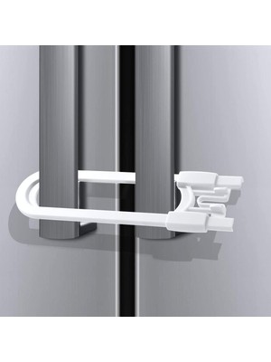 Braventa Collection 4 Adet Raylı Dolap Kilidi Çocuk Bebek Güvenliği Emniyet Kilidi