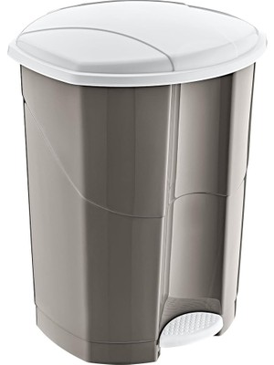 Braventa Collection 18 Lt Pedallı Çöp Kovası (10191) Bej