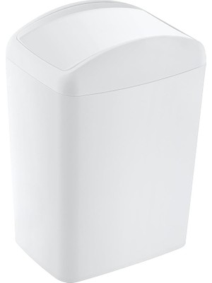 Braventa Collection Soft Çöp Döner Kapak 5 Lt Beyaz