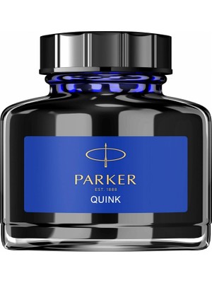 Braventa Collection Parker Quink Dolma Kalem Şişe Mürekkebi, 57 Ml, Mavi