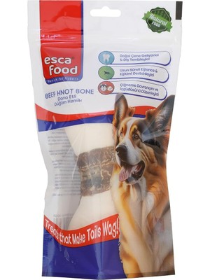 Braventa Collection Dana Etli Düğüm Kemik 15,5 Santimetre 120 Gram Tekli Köpek Ödül Maması
