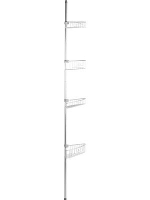 Braventa Collection Alu. Raflı Yaylı Köşe Seti Mat Eloksal M-N29-30