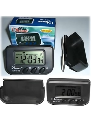 Braventa Collection ® Dijital Küçük Masa-Araba Saati-Alarm-Kronometre Öğrenci Saati Kronometreli Pomodoro Ders Çalışma S