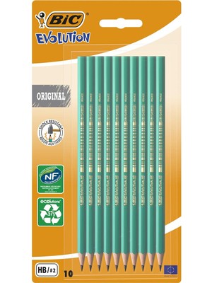 Braventa Collection Kurşun Kalem, 10'lu Blister, Kıymık Oluşturmaz, Çiğnemeye Karşı Dayanıklı, Kolay Açılır
