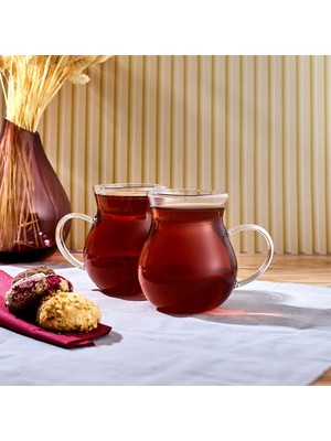 Braventa Collection Ala 2’li Cam Kupa 350 ml