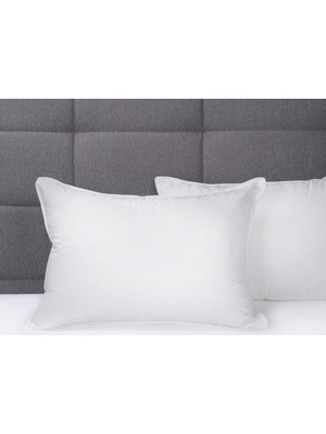 Braventa Collection AT3006 Saf Silikon Iç Dolgulu Yastık, 50 x 70CM, Beyaz