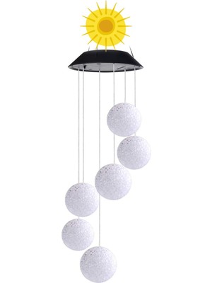 Braventa Collection Greentech Güneş Enerjili Renk Geçişli Kristal Top AYDINLATMA/GT-SL10