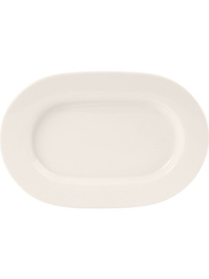 Braventa Collection 04ALM002927 Silhouette Kayık Tabak, Porselen