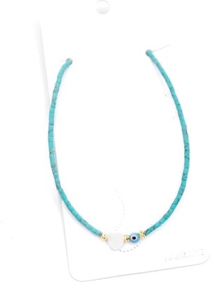 Kuzgun Ticaret Afgan Boncuk Halhal - Su Yeşili