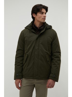 MUDO Kapüşonlu Çok Cepli Mont