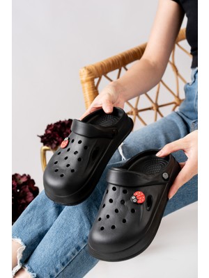 Nmoda Kadın Eva Deniz Plaj Aşçı Doktor Hemşire Hastane Rahat Sandalet Terlik Uğur Böceği