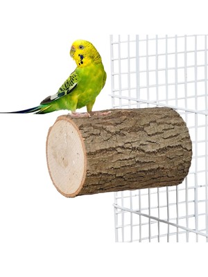 Hype Store X-Perk Doğal Ağaç Büyük Boy Yuvarlak Kütük Tünek