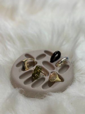 Minimalist Takı Organizeri Masa Üstü, Yüzük Standı & Yüzük Düzenleyici, Dekoratif Çok Yuvalı, Takı Standı,yüzük Kutusu