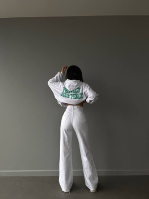 Aida Fashion Diz Yırtık Kot Pantolon