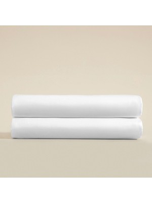 Hype Store Edeline Düz Çarşaf 240X260 Cm, Beyaz