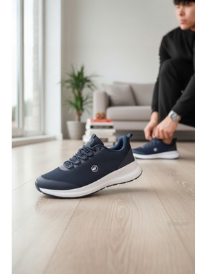 Enoch Erkek Örgü Panelli Esnek Tabanlı Günlük Spor Ayakkabı Sneaker