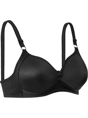 Ne Verelim Size Telsiz Silikonlu Toparlayıcı Sütyen Siyah